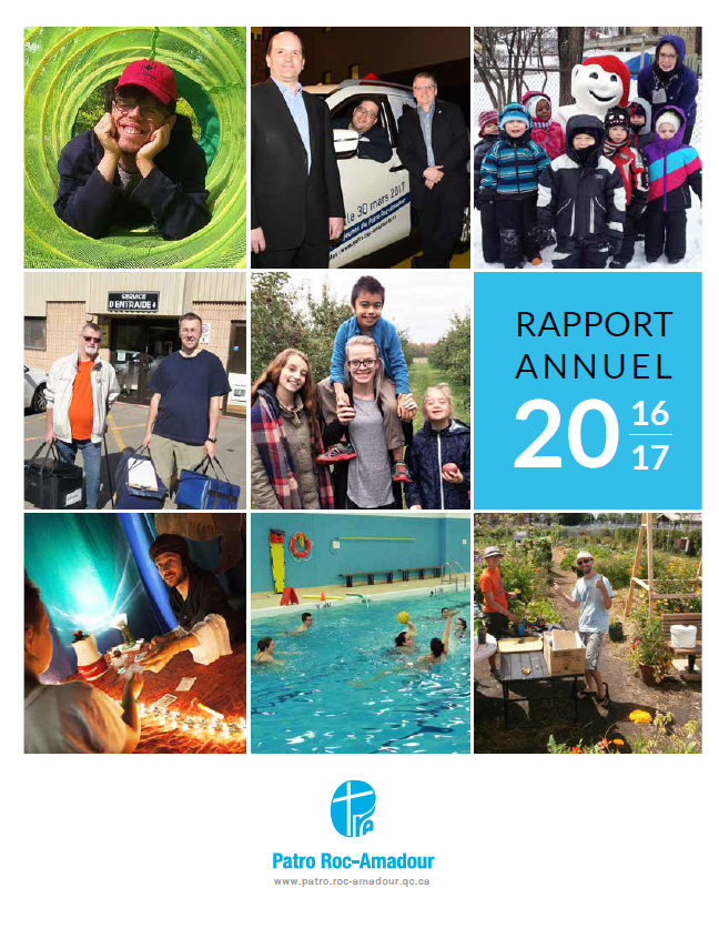 Couverture du Rapport Annuel 2016-2017