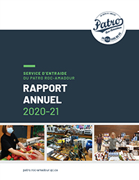 Rapport Annuel 2020-2021 Patro Roc-Amadour - Service d'entraide